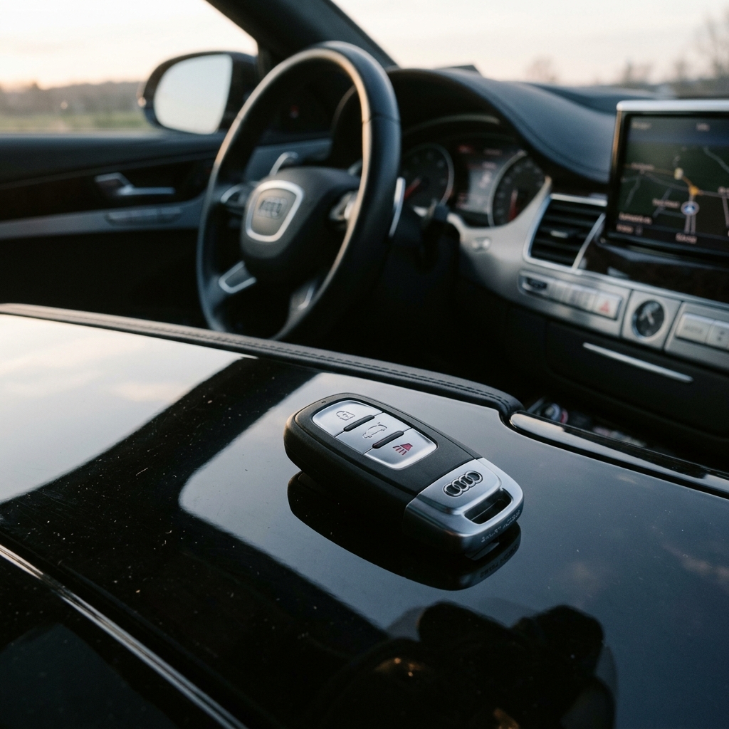 Llave electrónica e inmovilizador de coche de gama alta